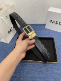 BaLLy belt Classic Collection New Belt Shiny Gold Buckle 1005