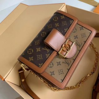 Replica Louis Vuitton Dauphine Mm/Mini Brown Mono