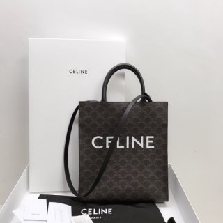 CELINE SMALL CABAS VERTICAL IN TRIOMPHE CANVAS FHN-2020-121688