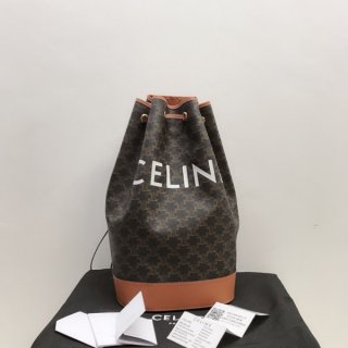 CELINE MEDIUM SAILOR BAG IN TRIOMPHE CANVAS FHN-2020-121653