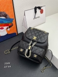 chanel handbags 3102 cow leather black color