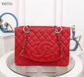 chanel handbags replica cow leather tote handbag red color