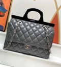 Chanel Vintage CF Handheld Lid Bag 551