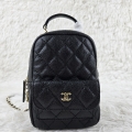 Chanel 24c mini lychee patterned small shoulders 1003