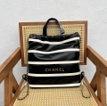 Chanel 24s Medium 22bag Gradient Backpack Garbage Bag 331