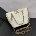 2024 New Chanel Vegetable Basket Handbag 0404 White