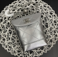 Chanel Crossbody Phone Bag 0402 Silvery