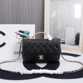 Chanel 23A diamond handle cf mini 8838 Black