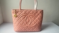 CHANEL Vintagep Hilton Bag 3326 Pink