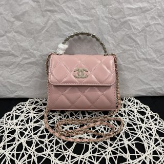 Chanel 24p woc pearl handle 765 Pink