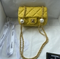 Chanel 24S pearl adjustable buckle 339 yellow