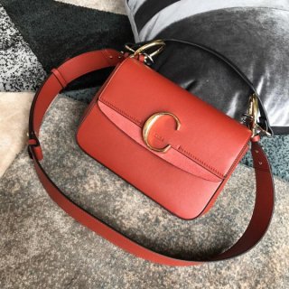 Replica CHLOE SMALL C DOUBLE CARRY BAG FHN-2020-123525