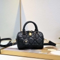 Replica Dior handbags Groove 25 black cololr