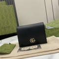 GG Marmont Collection Card Case 790055 Black