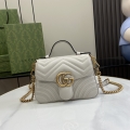 GG Marmont Collection Mini Tote 547260 Light Gray