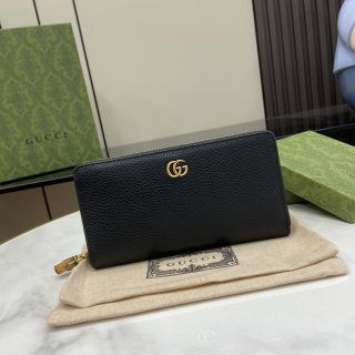 GG Marmont Collection Long Wallet 739499 Black