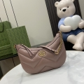 GG Marmont Collection Small Shoulder Bag 777263 Nude Pink