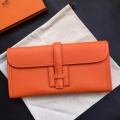 Hermes Orange Epsom Jige Elan 29 Clutch