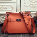 Hermes Orange Large Jypsiere 34cm Bag