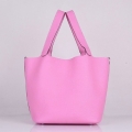 Hermes Picotin Lock Bag In Pink Leather