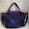 Hermes Blue Functional Grooming Bag