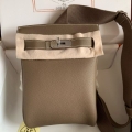 Hermes Hac a Dos PM Backpack in Taupe Togo Leather