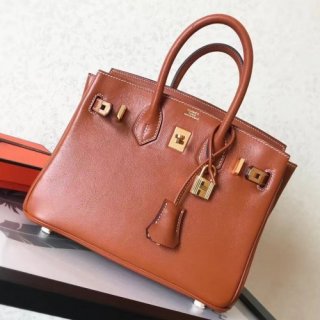 Hermes Gold Swift Birkin 25cm Handmade Bag