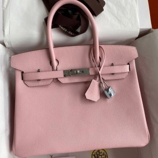 Hermes Birkin 30cm 35cm Bag In Rose Sakura Epsom Leather