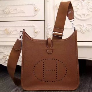 ermes Brown Evelyne III PM Bag