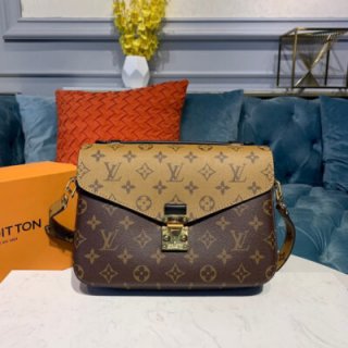 Replica Louis Vuitton Monogram Canvas Pochette Metis M41465