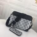 Replica Louis Vuitton Trio Messenger M69443 Black/Silver