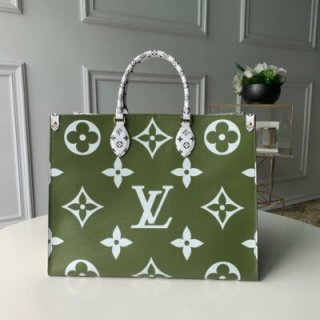 Replica Louis Vuitton Aaa-Onthego-M44570 Green 41Cm