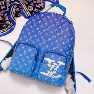 Replica Louis Vuitton Aaa-Backpack Multipocket M45441 Blue