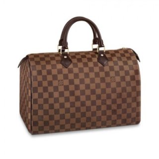 Replica Louis Vuitton Damier Ebene Canvas Speedy 35 N41363