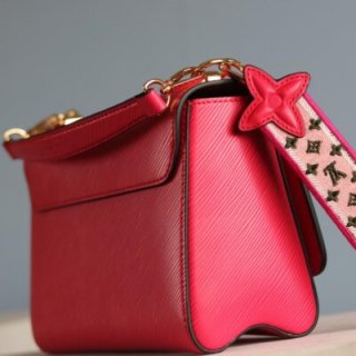 Replica Louis Vuitton Twist Mm M57050 Beige/Black/Pink