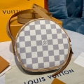 Replica Louis Vuitton Damier Azur Boite Chapeau Souple Pm N40333