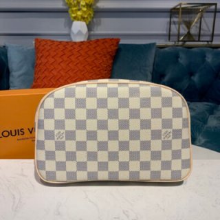 Replica Louis Vuitton Damier Azur Canvas Toiletry Bag 25 N41420