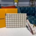 Replica Louis Vuitton Damier Azur Canvas Zipped Pochette N67500