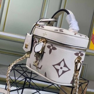 Replica Louis Vuitton Vanity Pm M45599 Cream/Black/Grey