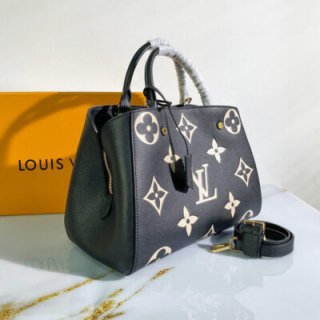 Replica Louis Vuitton Monogram Empreinte Leather Montaigne Mm M45499