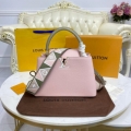 Replica Louis Vuitton Capucines Mm M59020 Rose/Beige