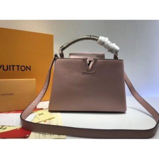 Replica Louis Vuitton Taurillon Leather And Python Capucines Bb N92039