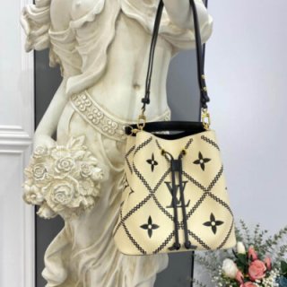 Replica Louis Vuitton Neonoe Mm M46023 Creme Beige/Black