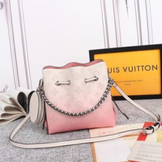 Replica Louis Vuitton Adorable Bella Bucket Bag Pink/Blue