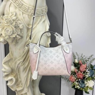 Replica Louis Vuitton Hina Pm Gradient Pink Mahina Leather M57858