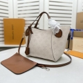 Replica Louis Vuitton Hina Pm- Beige/Pink/White