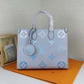 Sale! Replica Louis Vuitton By The Pool-Onthego Mm Blue/Beige/Pink