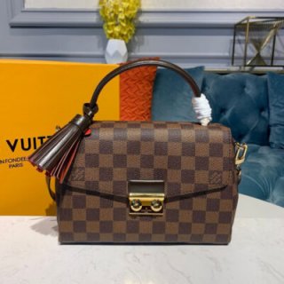 Replica Louis Vuitton Damier Ebene Canvas Croisette N53000