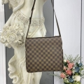 Replica Louis Vuitton Damier Ebene Naviglio Messenger Bag N45255