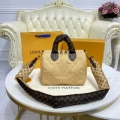 Replica Louis Vuitton Econyl Speedy Bandouliere 25 M59008 Beige